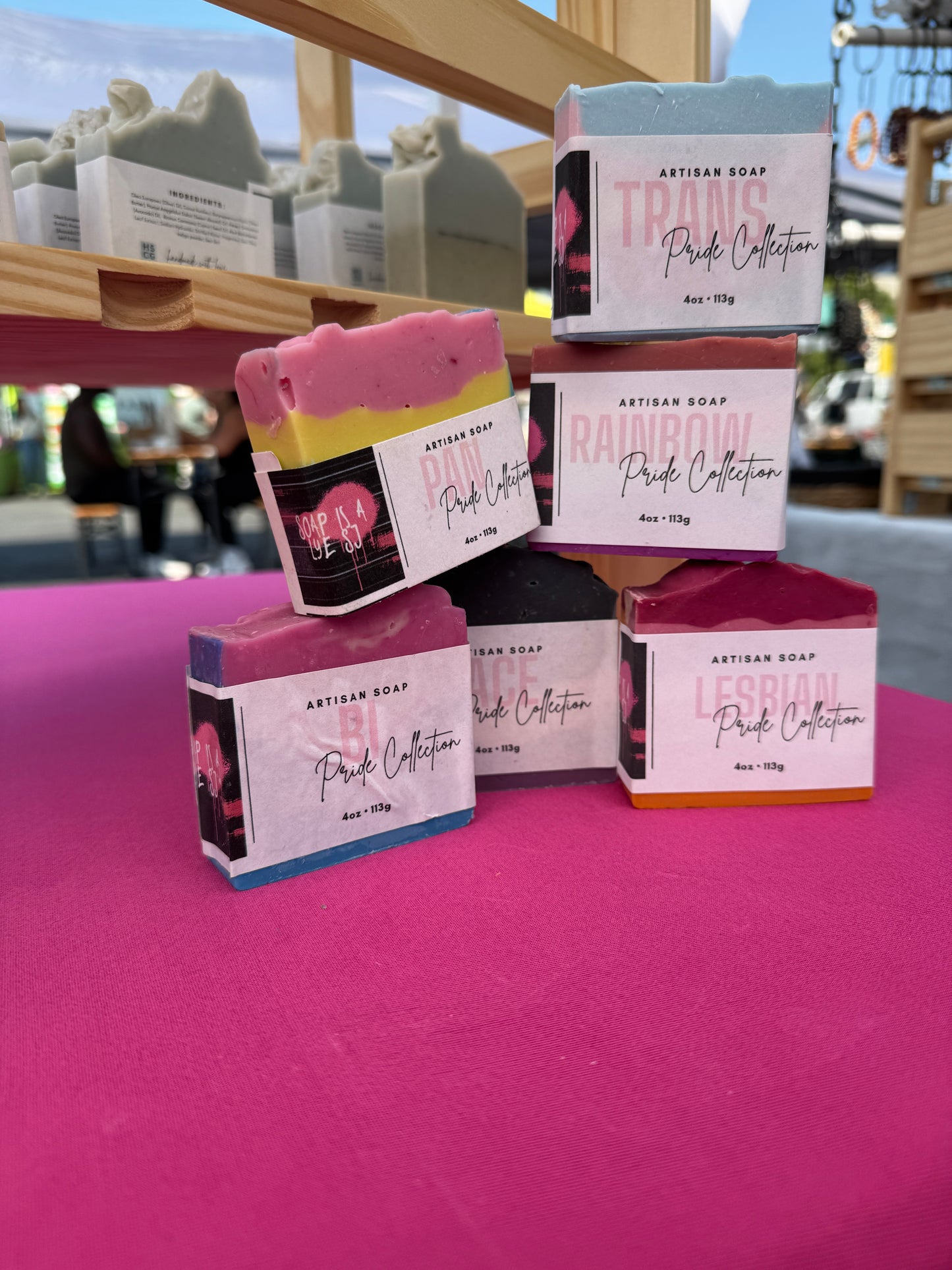 Bi pride Artisan Soap