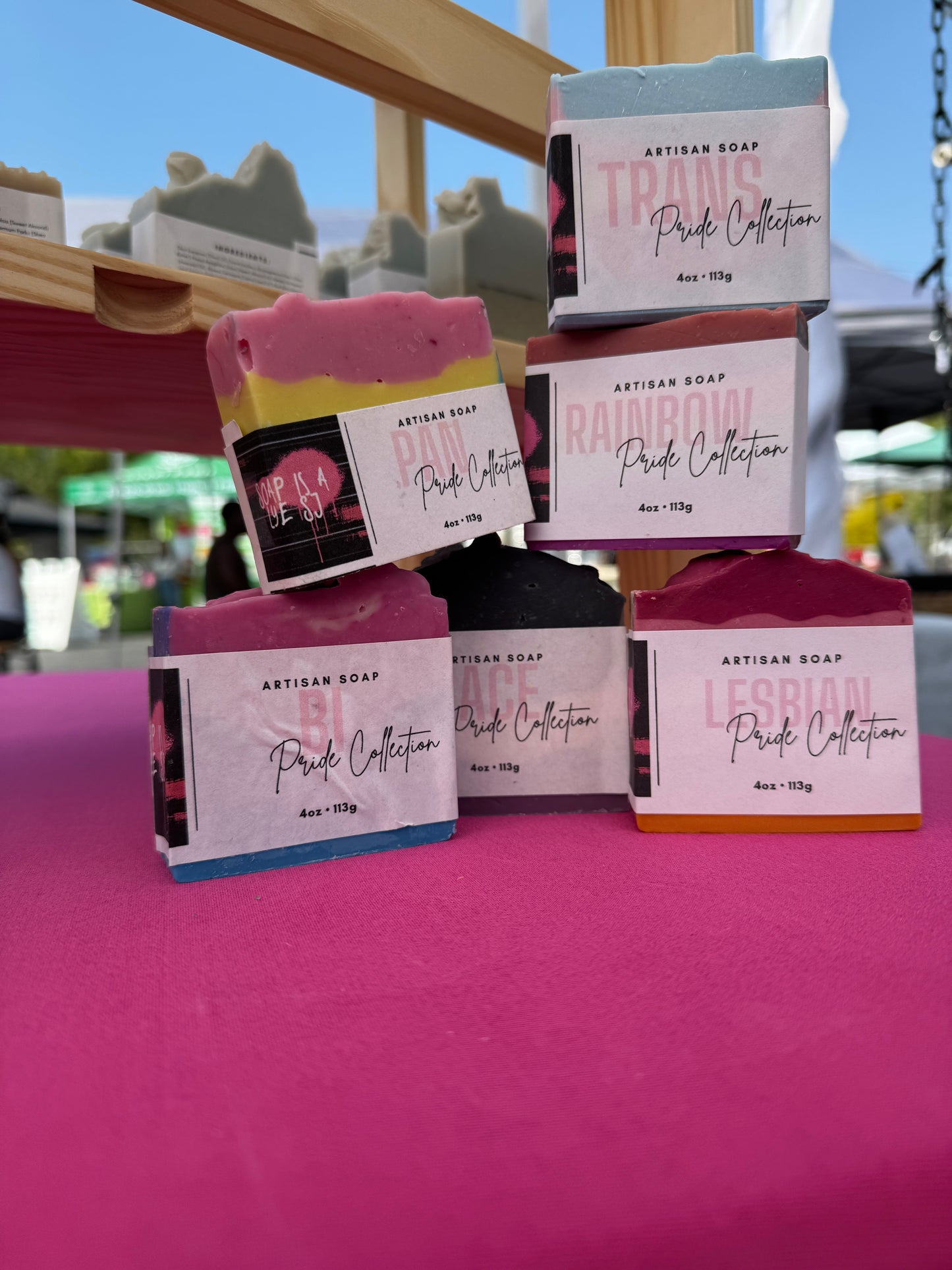 Bi pride Artisan Soap