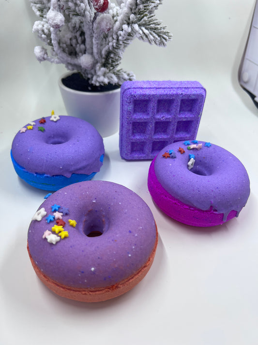 Foodie bath bomb gift set