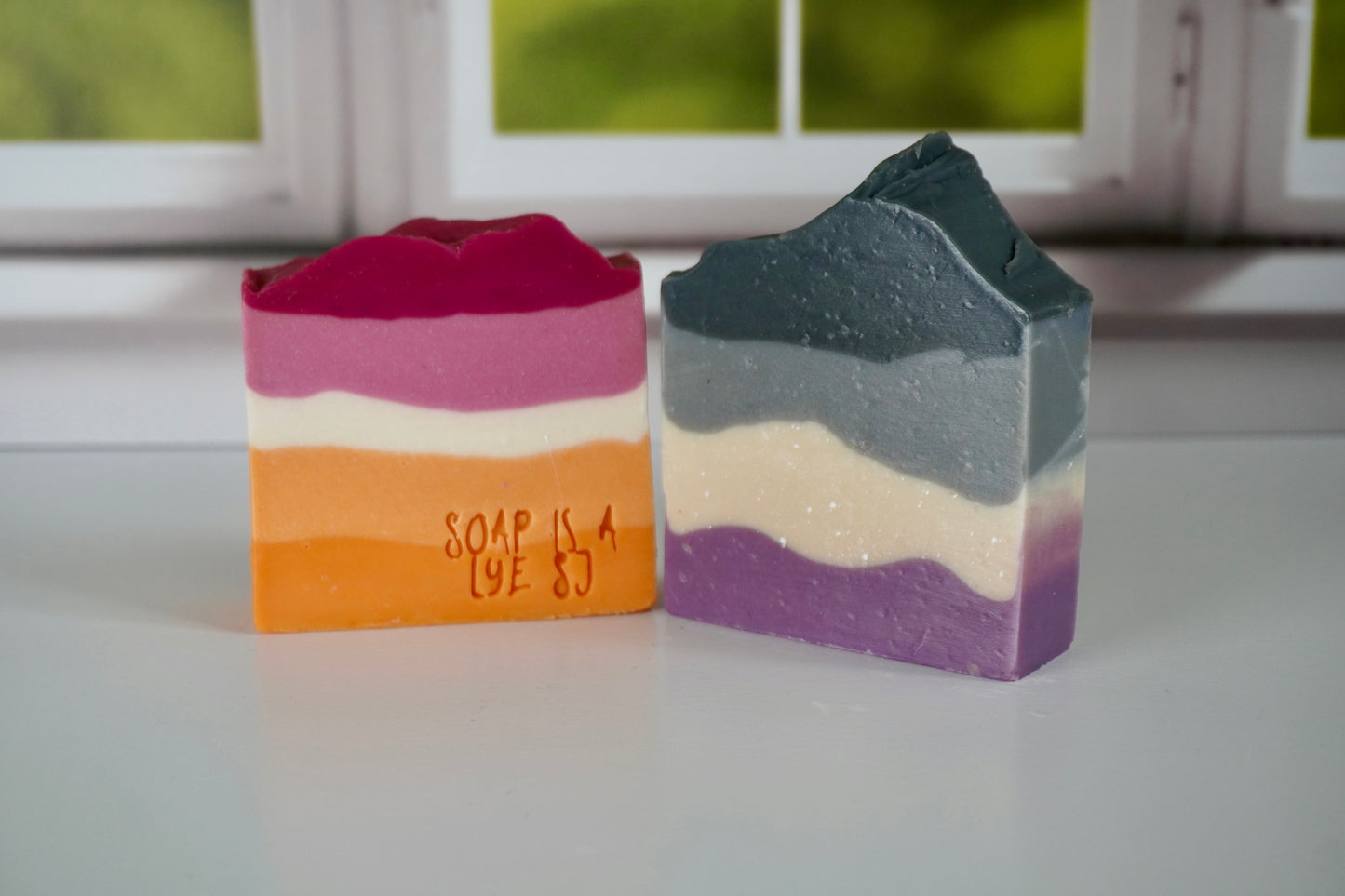 Lesbian pride Artisan Soap