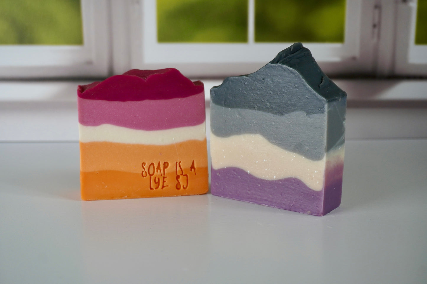 Lesbian pride Artisan Soap