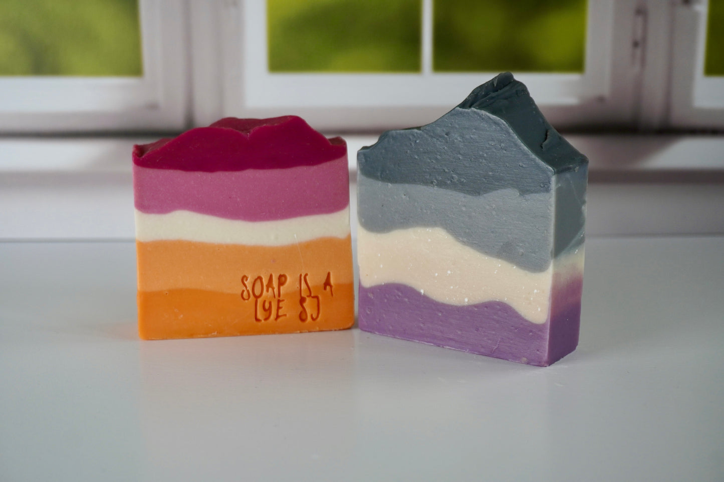 Lesbian pride Artisan Soap