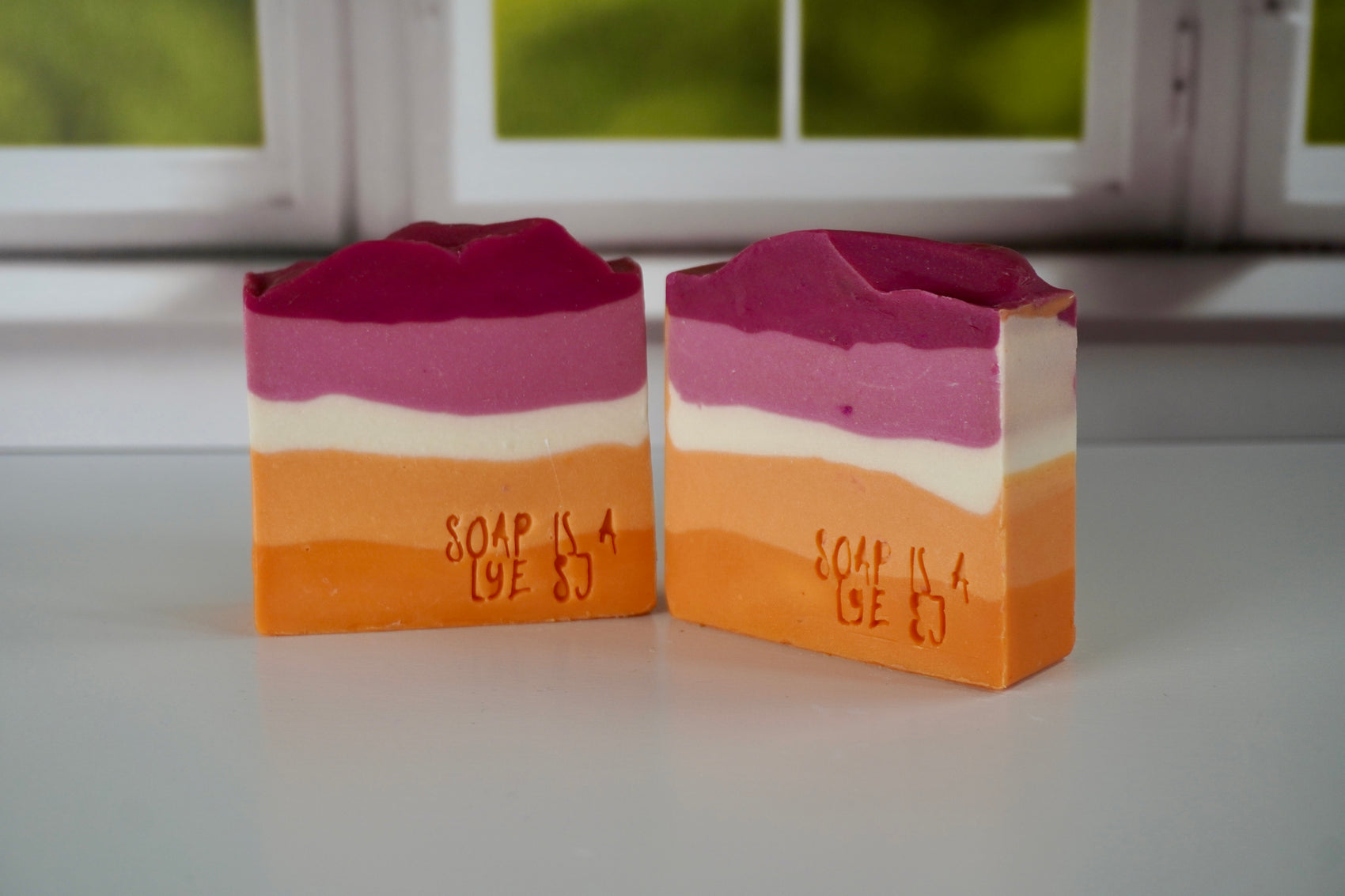 Lesbian pride Artisan Soap