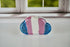 Pride Collection pride cloud bath bomb painted like a trans flag