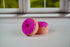 Mini donut bath bomb orange
