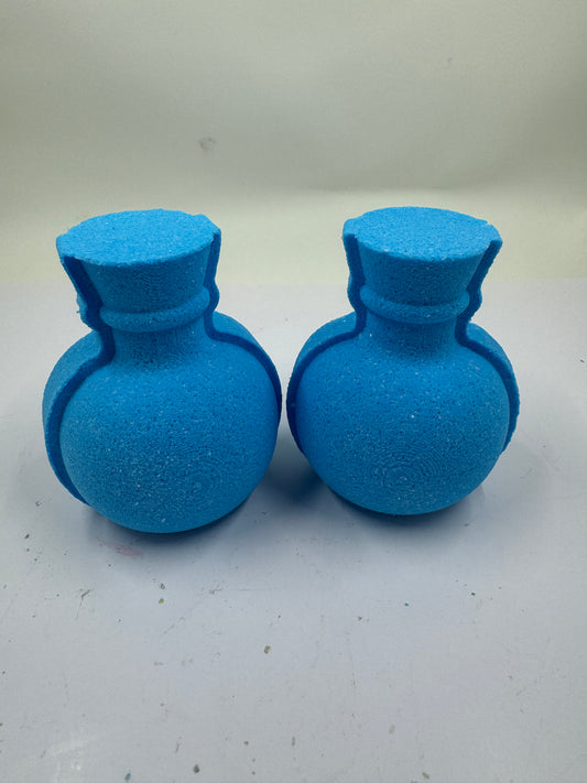 Potion bath bombs