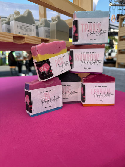 Bi pride Artisan Soap